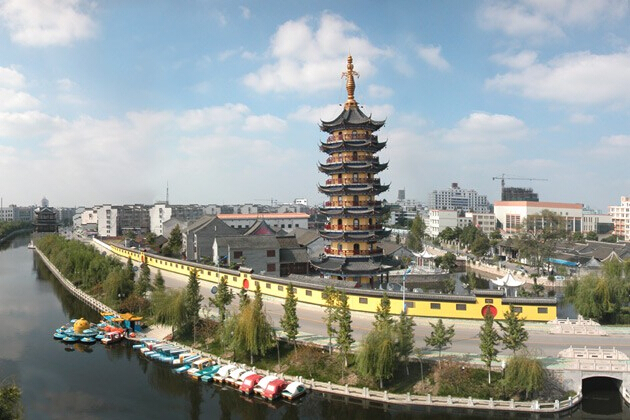 如皋风景3d全景图_观赏网 如皋风景3d全景图